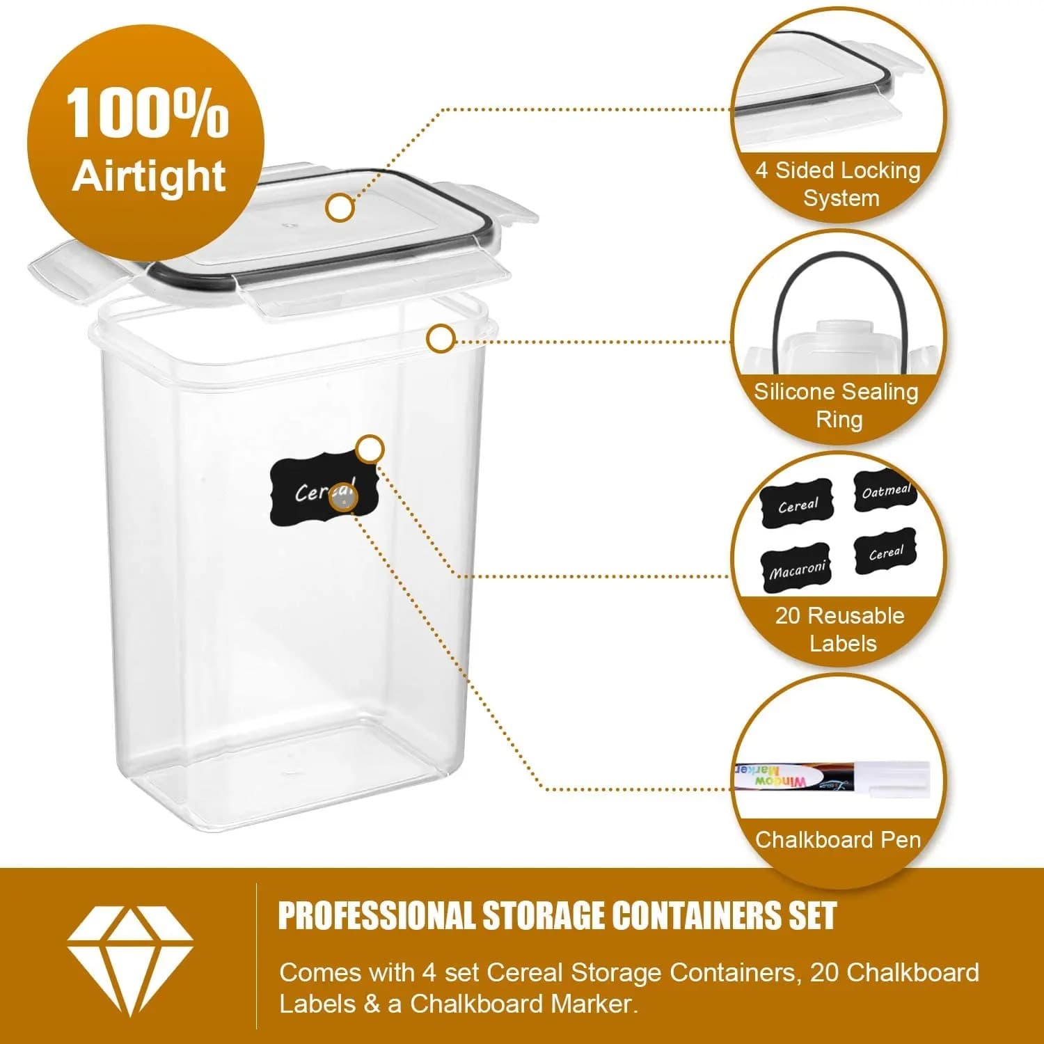 Airtight Food Containers Set - view 4