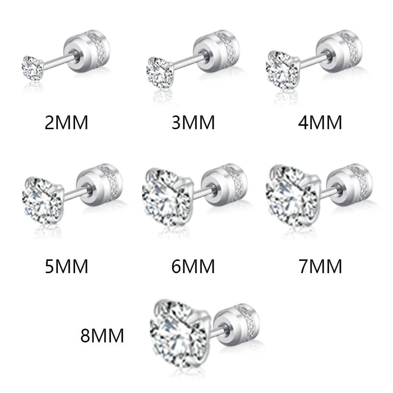 Crystal Stud Earrings - view 5