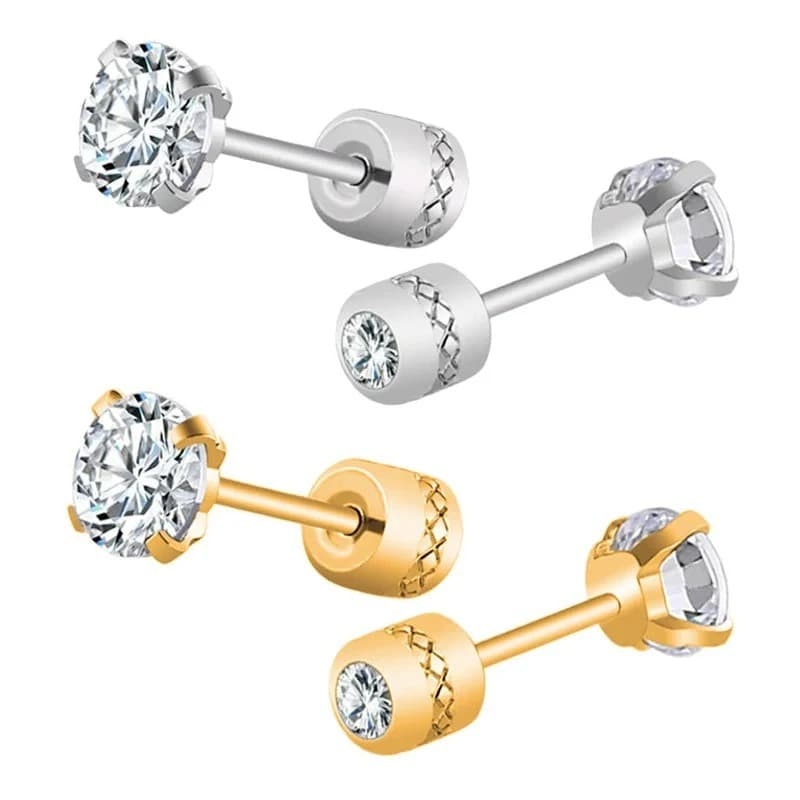 Crystal Stud Earrings - view 6