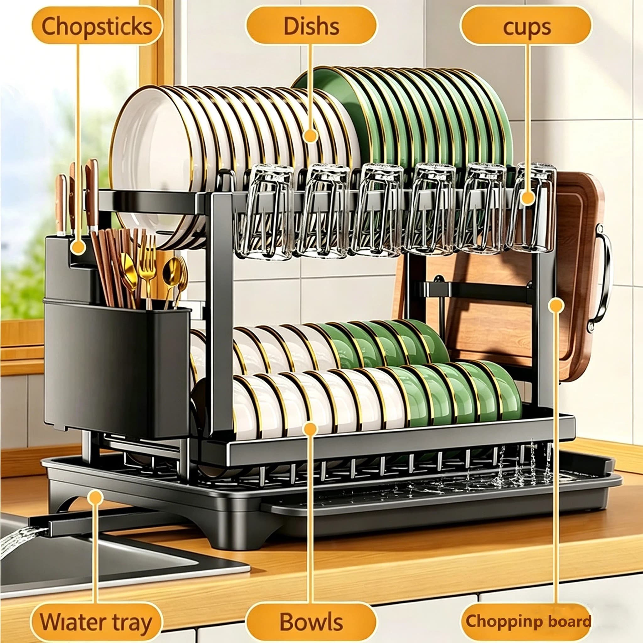 Dish Rack Stand - view 3