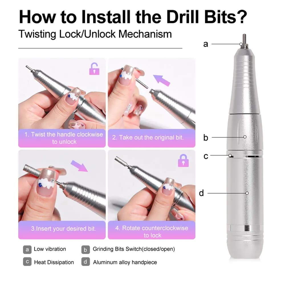Electric Nail Drill - view 6