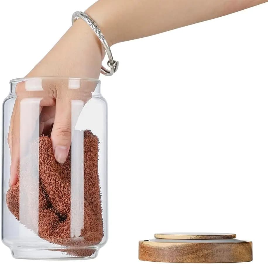 Glass Storage Jars (3pc) - view 6