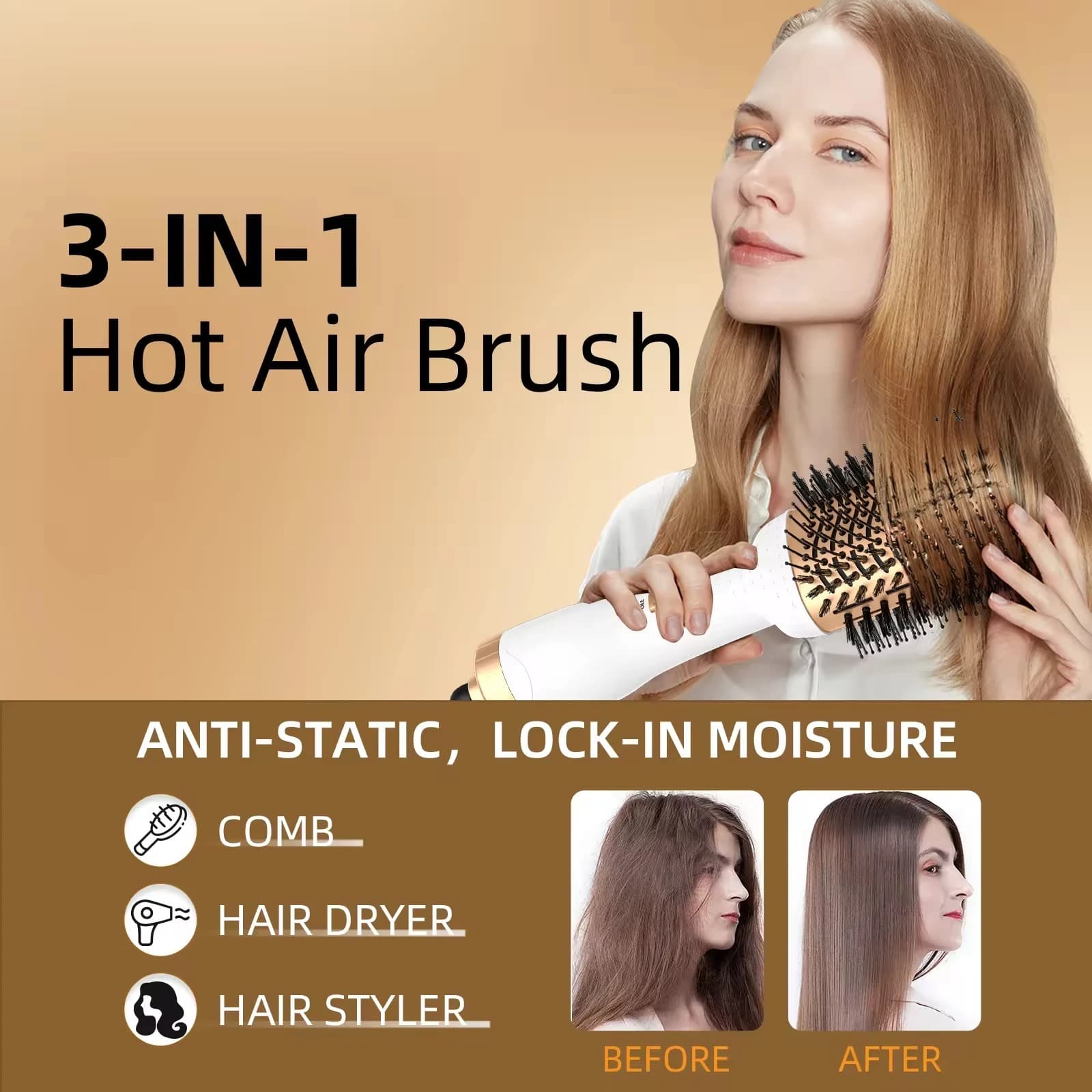 Hair Dryer Brush - view 4