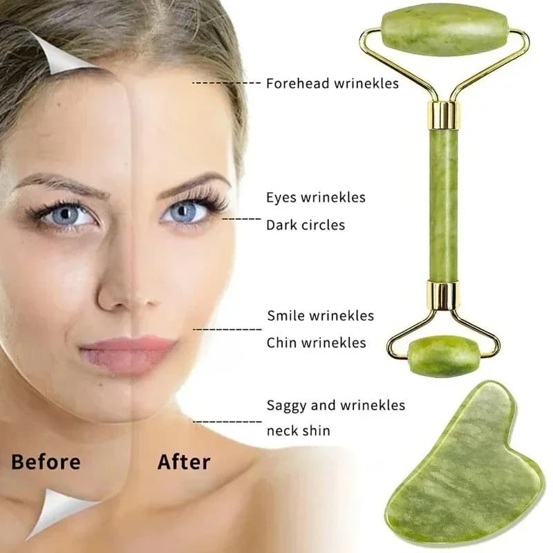 Jade Facial Roller - view 3