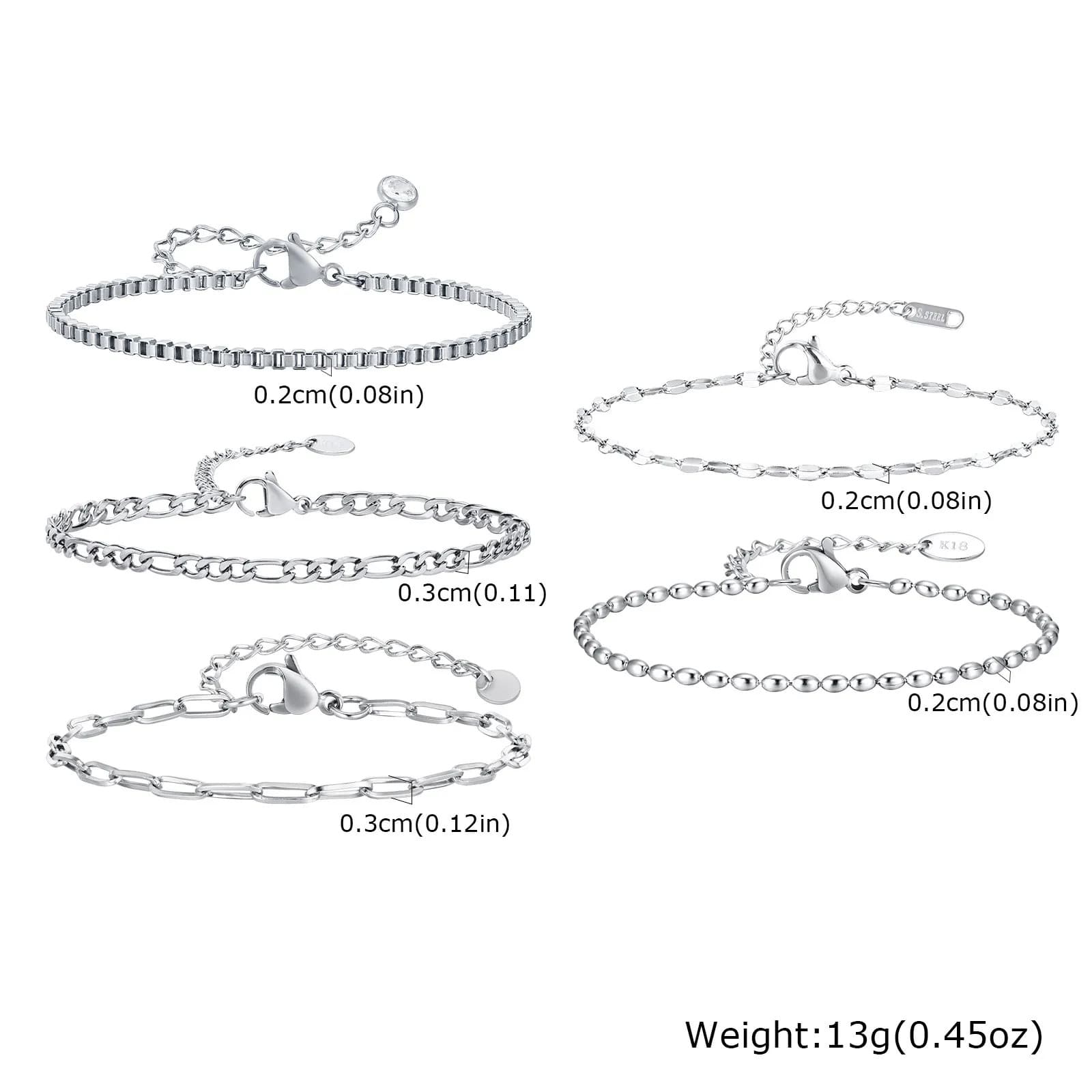 Layered Bracelet Set - view 16