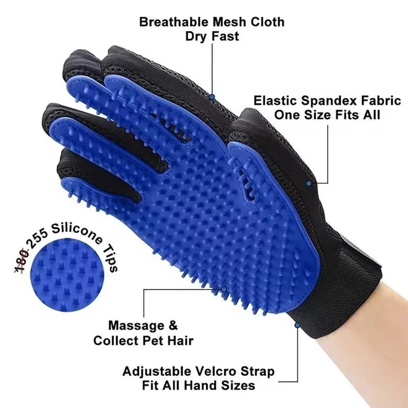 Pet Grooming Glove - view 6
