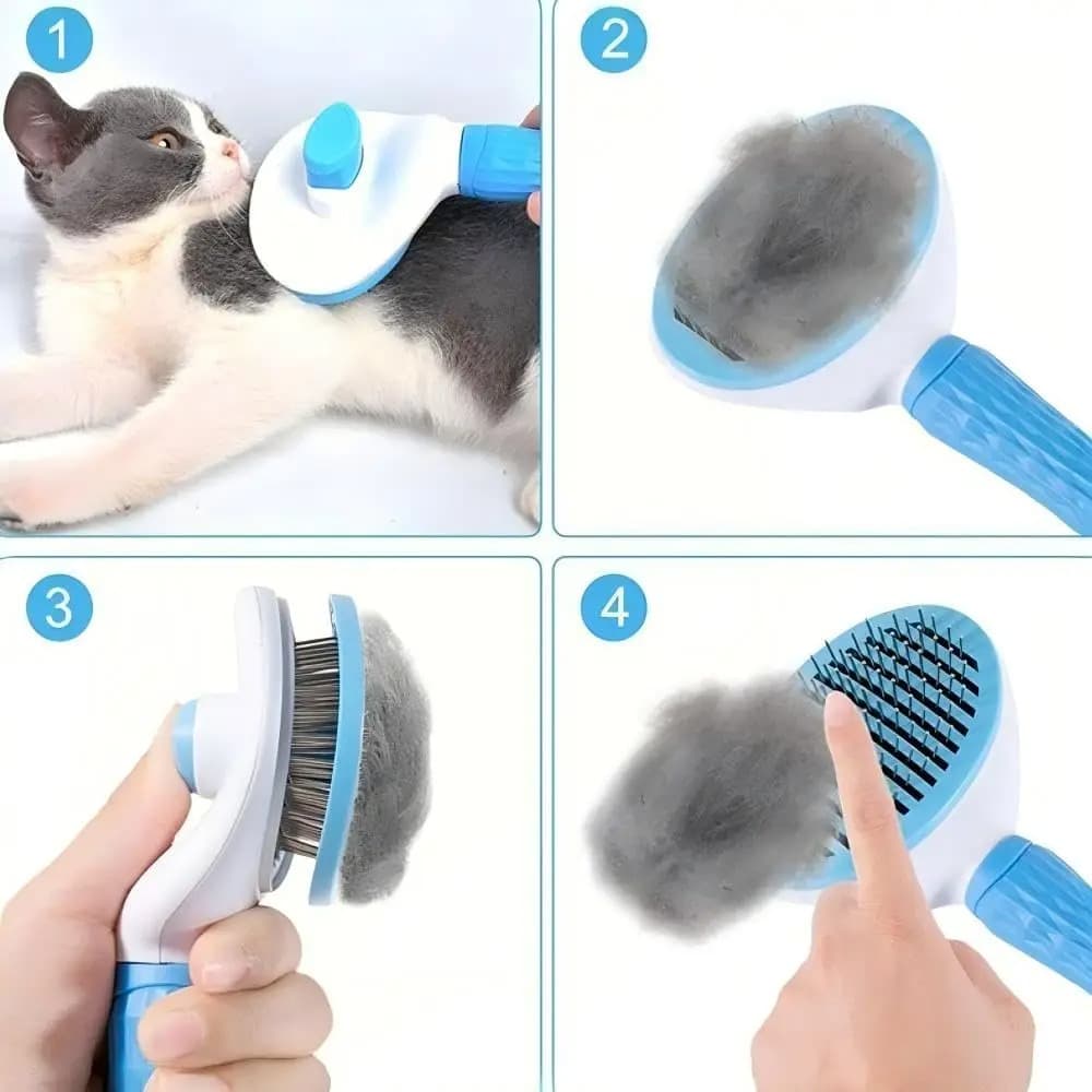 Self-Cleaning Slicker Brush - view 5