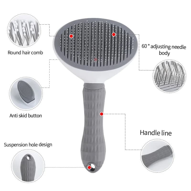 Self-Cleaning Slicker Brush - view 7