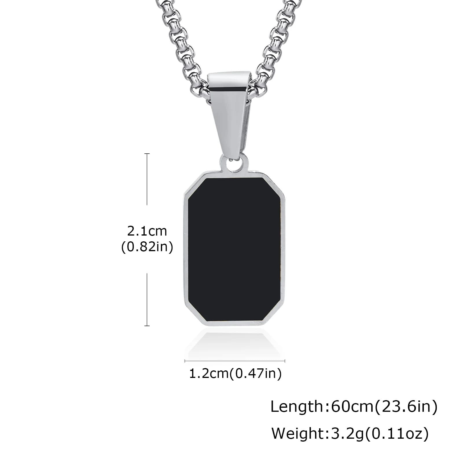 Silver Pendant Necklace - view 4