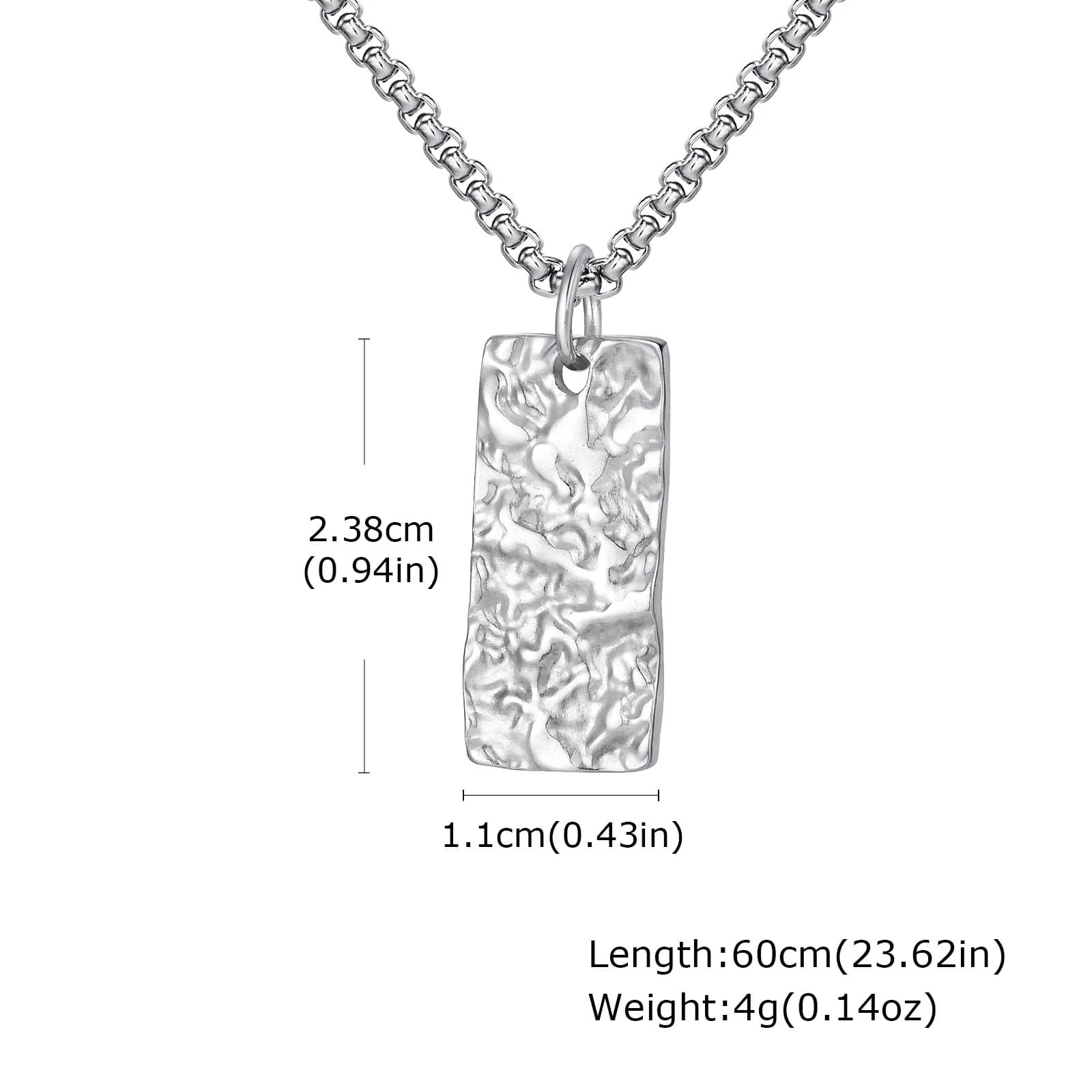 Silver Pendant Necklace - view 5