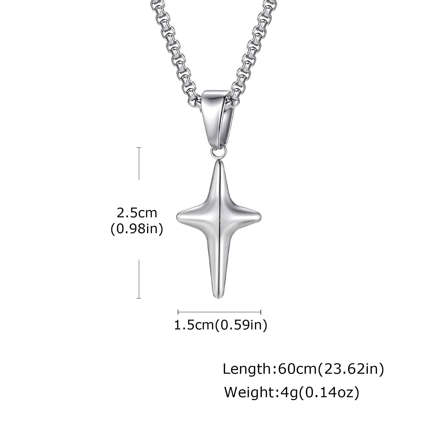 Silver Pendant Necklace - view 7
