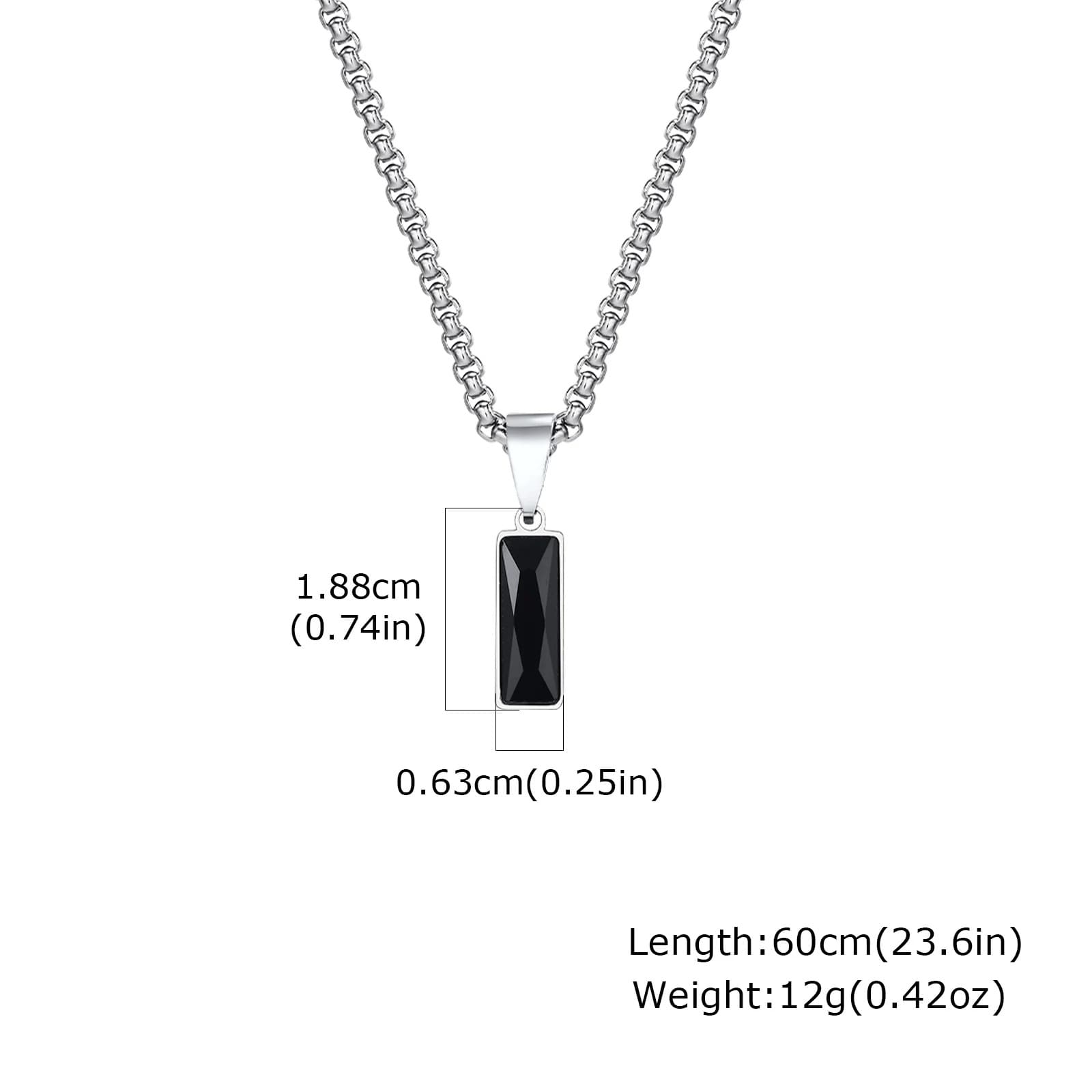 Silver Pendant Necklace - view 8