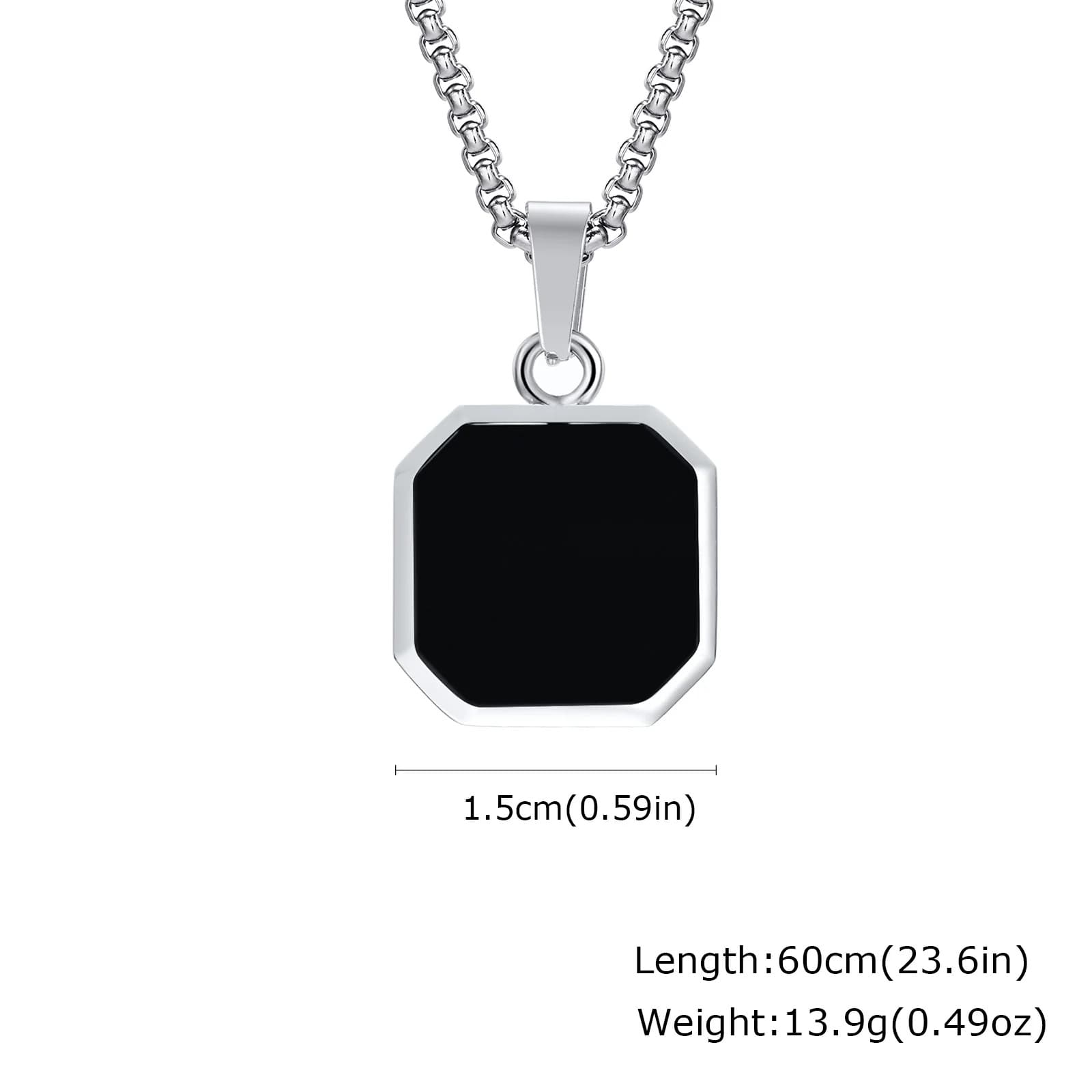 Silver Pendant Necklace - view 11