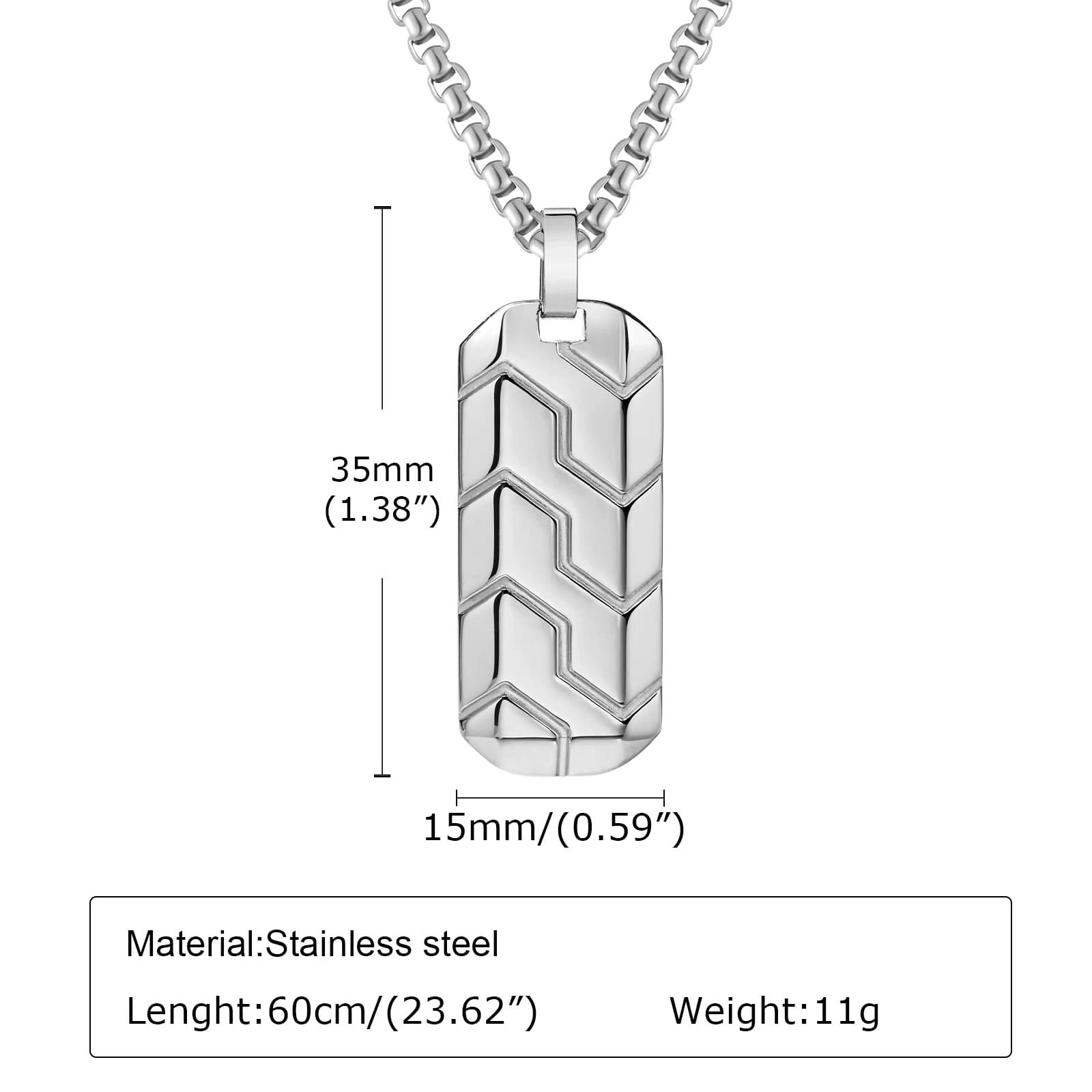 Silver Pendant Necklace - view 15