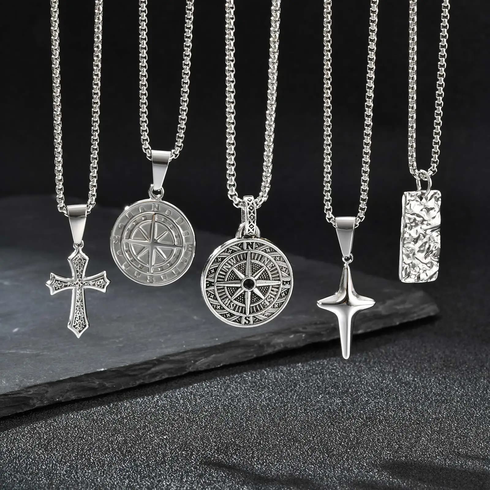 Silver Pendant Necklace - view 18
