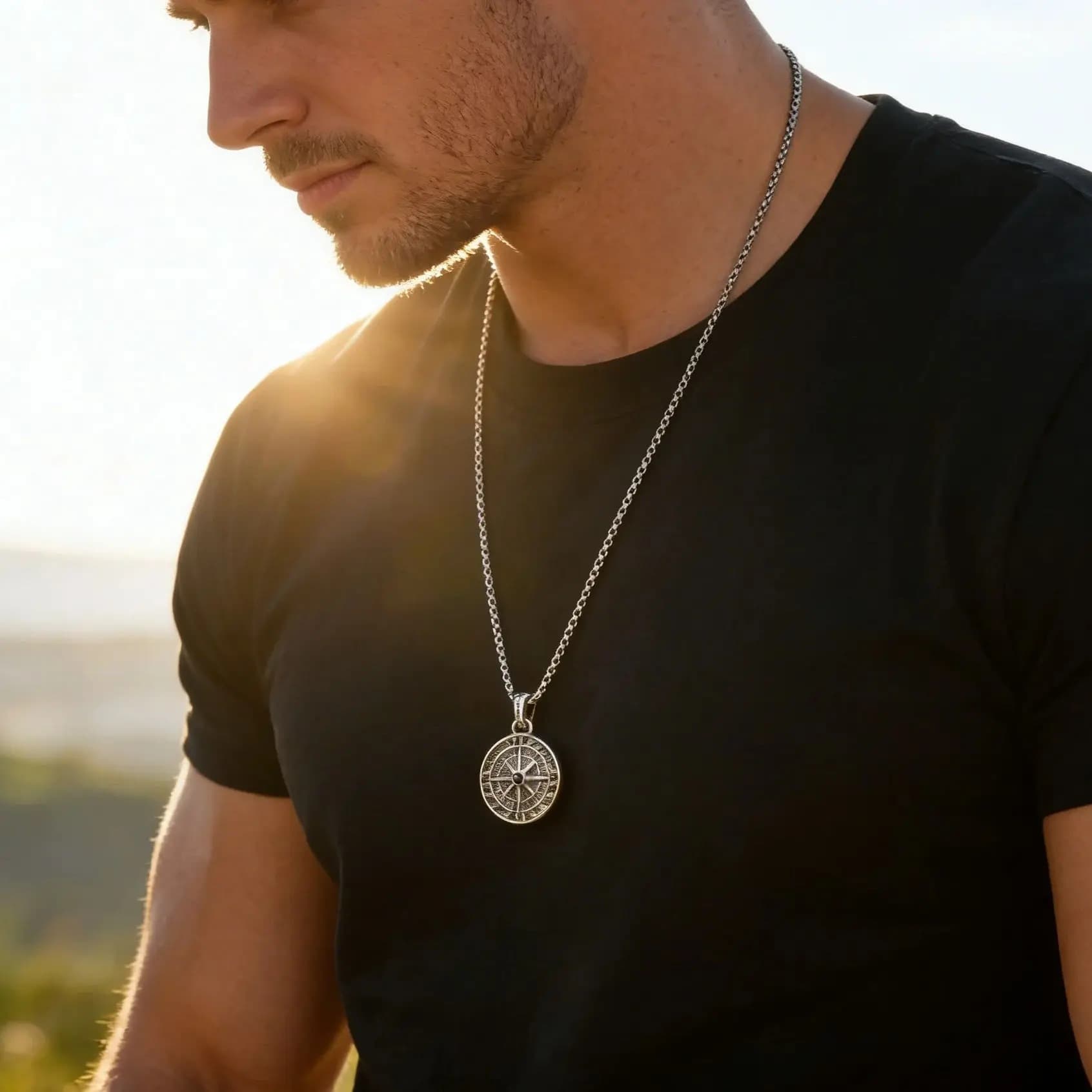 Silver Pendant Necklace - view 20