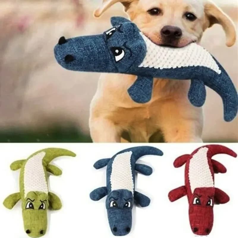 Squeaky Plush Toy Set