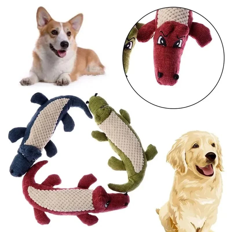 Squeaky Plush Toy Set - view 4