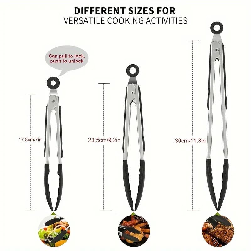 Stainless Steel Tongs - view 6