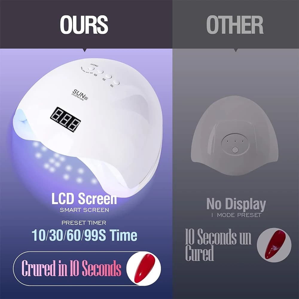 UV Gel Nail Lamp - view 2